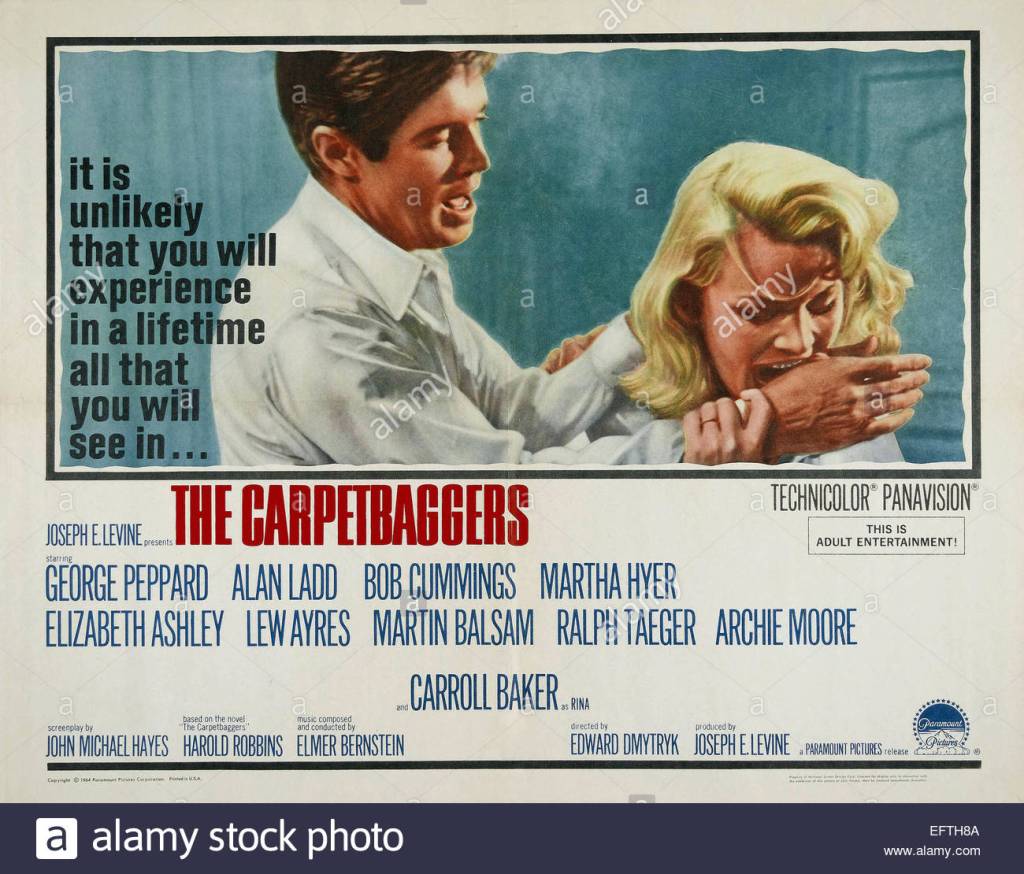 Blu-ray/DVD review: “The Carpetbaggers”&nbsp;(1964)